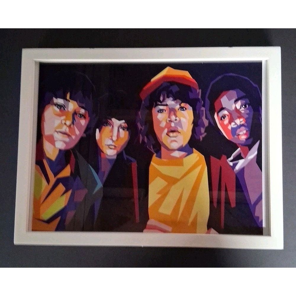 The Den - Stranger Things Premium Limited Artwork Framed Print w/Frame 12x16